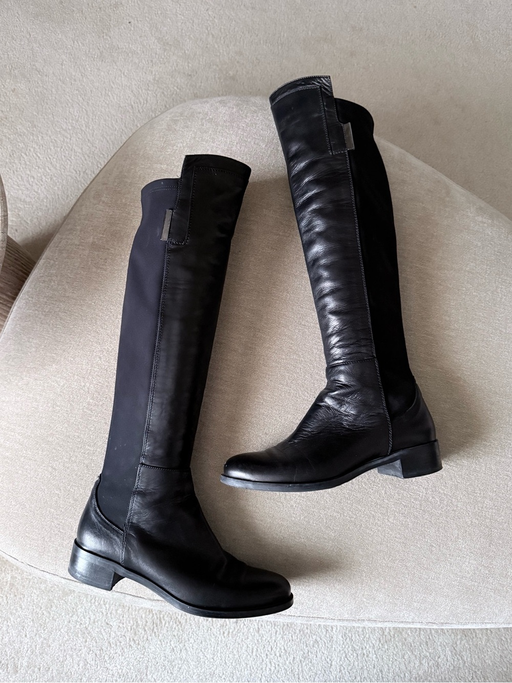 Browns Couture Over-the-Knee Leather Boots